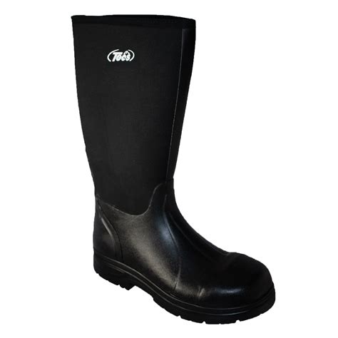Loaded with features to keep your feet safe and dry in water, sewage, and other liquids. . Walmart mens rubber boots